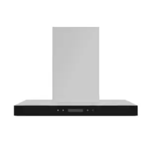 Image of Montpellier MHT600X 60cm T-Shaped Cooker Hood - Stainless Steel