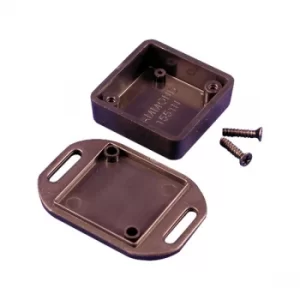 Image of Hammond 1551NFLBK Miniature Plastic Enclosure Flanged 35 x 35 x 15...