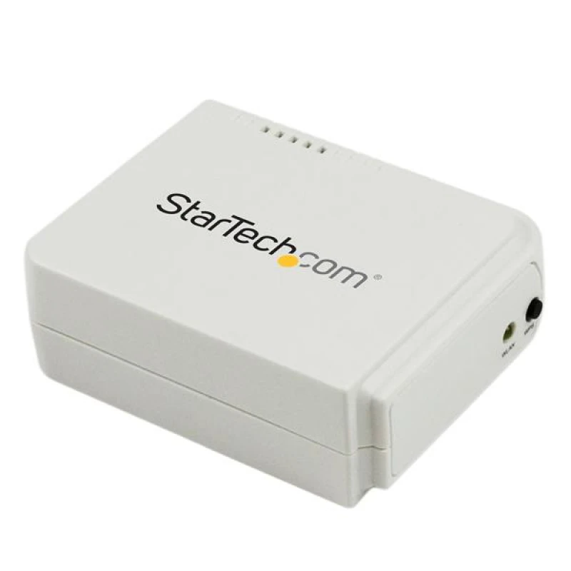 Image of StarTech.com 1 Port USB Wireless N Network Print Server with 10/100 Mb