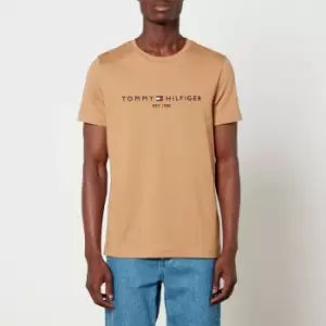 Image of Tommy Hilfiger Tommy Logo Cotton T-Shirt - S