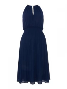Image of Michael Kors Chain midi dress Blue