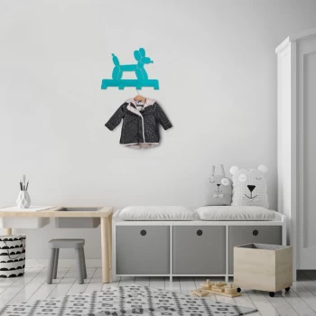 Image of Baloon - Blue Blue Metal Wall Hook