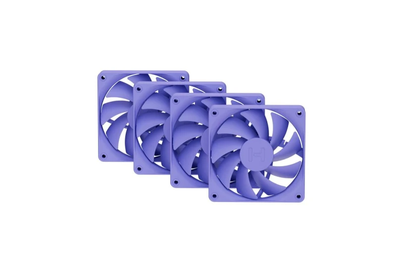 Image of HYTE HYTE FAN- -FA12-TM-4 computer cooling system Processor 12cm Violet 4 pc(s) FAN-HYTE-FA12-TM-4