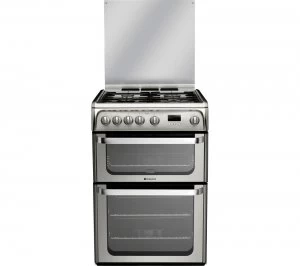 Image of Hotpoint Ultima HUG61X 60cm Gas Cooker