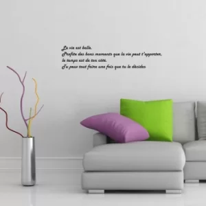 Image of YS2-56 Black Decorative Wall Sticker