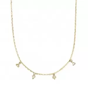 Image of Gold Multi Charm Elements Choker Necklace GN3155