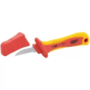 Image of Draper VDE Approved Fully Insulated Cable Knife, 200mm
