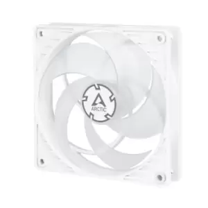 Image of ARCTIC P12 PWM (White/Transparent) Pressure-optimised 120 mm Fan...