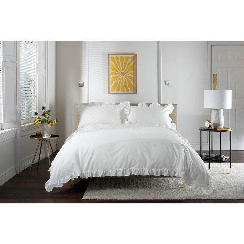 Image of Deyongs Deyongs FrillEdge DCSet99 White unisex Double