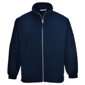 Image of Portwest Mens Windproof Fleece Navy S