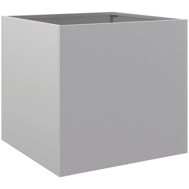 Image of VIDAXL Planter Silver 49x47x46cm Galvanised Steel vidaXL 8721012364271