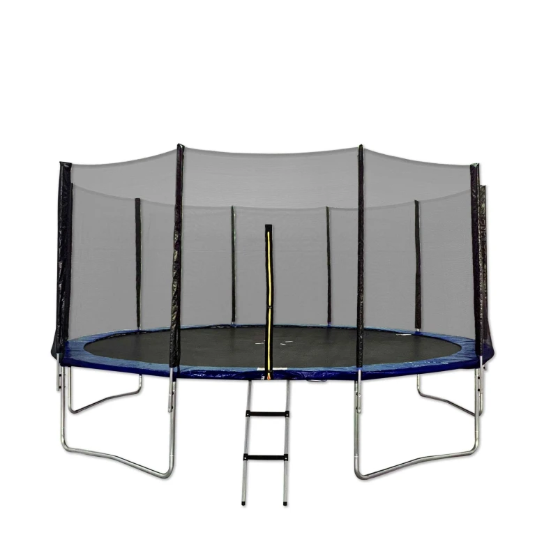 Image of Artemis Home Acrobat 16FT or 488cm Round Outdoor Trampoline with Blue Padding Blue Unisex
