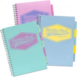 Image of Pukka Pad Pastel Project Book A4 Pack of 3 8630-PST