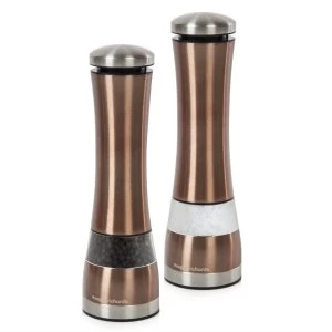 Image of Morphy Richards Accents Electric Salt and Pepper Mills - Copper