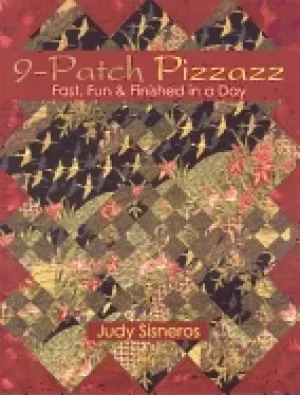 Image of 9 patch pizzazz print on demand edition fast fun and finished in a day