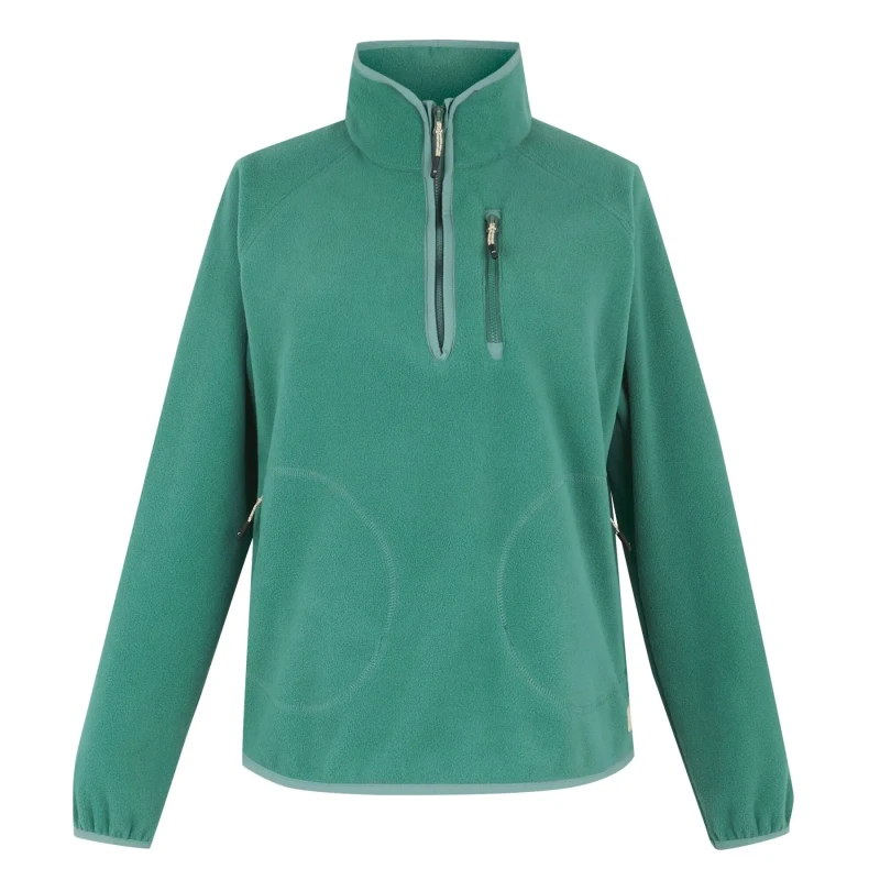 Image of Womens 1/2 zip fleece Regatta Frankie Vert Female 44
