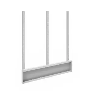 Image of avero Rear frame uprights 3 pack for cubio framework bench (2.0M). WxDxH: 1966x1