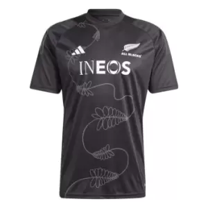 Image of adidas All Blacks Perfermance T-Shirt 2023 Adults - Black
