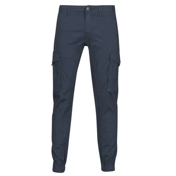 Image of Jack Jones JJIPAUL mens Trousers in Blue - Sizes US 34 / 32,US 36 / 32,US 28 / 32,US 30 / 32,US 31 / 32,US 32 / 34,US 33 / 32,US 33 / 34