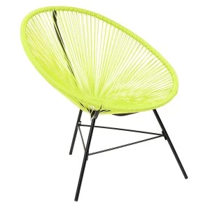 Image of Charles Bentley Retro Lounge Chair - Green