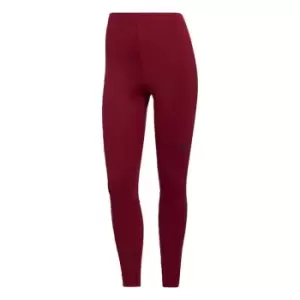 Image of adidas Run Icons 3-Stripes 7/8 Running Tights Womens - Legacy Burgundy
