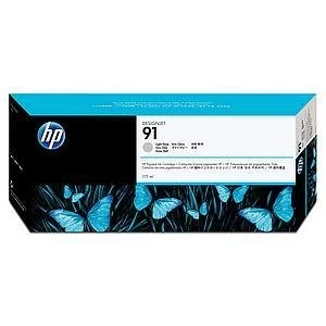 Image of HP 91 Light Grey Ink Cartridge 775ml