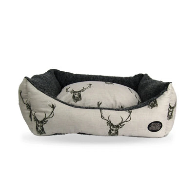 Image of Snug & Cosy Pets Stylish Stag Dog Bed X-Large (36") 92Cm