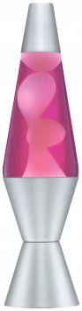 Image of Lava Lite Classic Pink and White Lamp