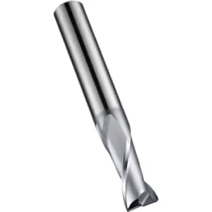 Image of S812HA 2.5MM Carbide 2 Flute Short Series Slot Drill - Alcrona Coated DIN 6527L
