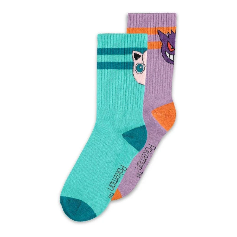 Image of Pokemon Character Set Sport Socks Multi unisex 000