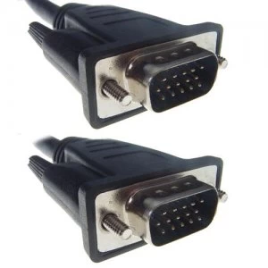 Image of CONNEkT Gear 50m VGA Monitor Connector Cable - Male to Male - Fully Wired + Ferrite Cores