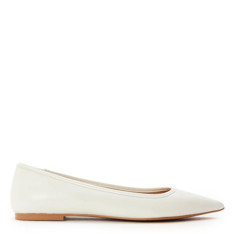 Image of Steve Madden Womens Stasia Ankle Heeled Boots White Lthr female 3 (36)