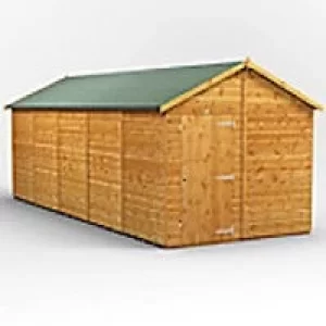 Image of Power Garden Shed 208PAW Golden Brown 20x8