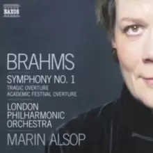 Image of Symphony No. 1, Tragic Overture (Alsop, Lpo)