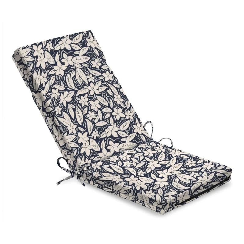 Image of Alan Symonds Blossom Garden Back/Seat Pad Blue unisex 42x95x5cm