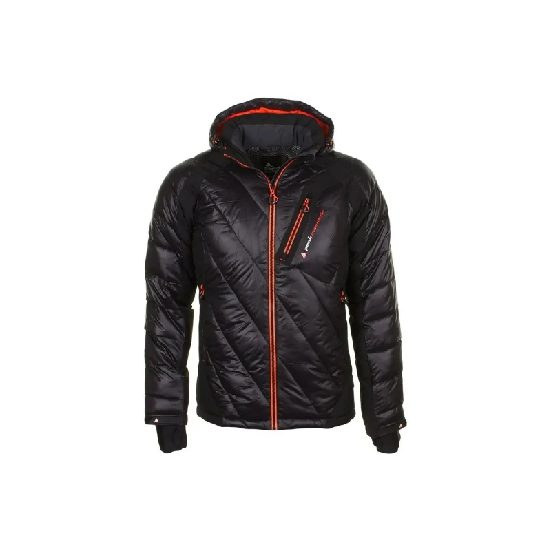 Image of Peak Mountain Ski jacket Peak Mountain Cybrid Noir Male M CYBRID/TG/NOIR-Orange