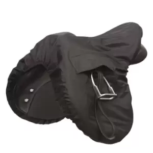 Image of Shires Waterproof Saddle Cover - Black
