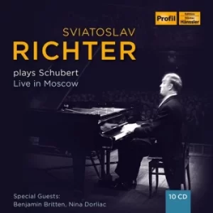 Image of Sviatoslav Richter Plays Schubert by Sviatoslav Richter CD Album