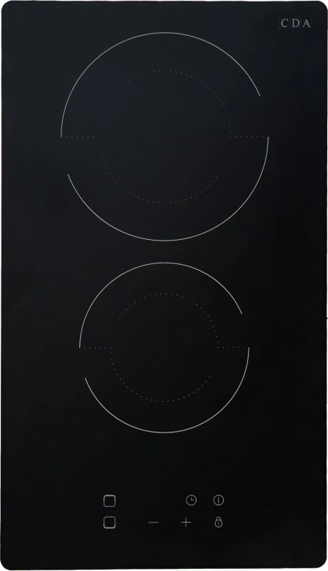 Image of CDA 30cm 2 Zone Domino Ceramic Hob SCC030FR Black