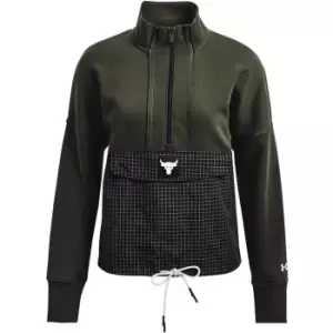 Image of Under Armour Rock Fleece Hoodie Womens - Green