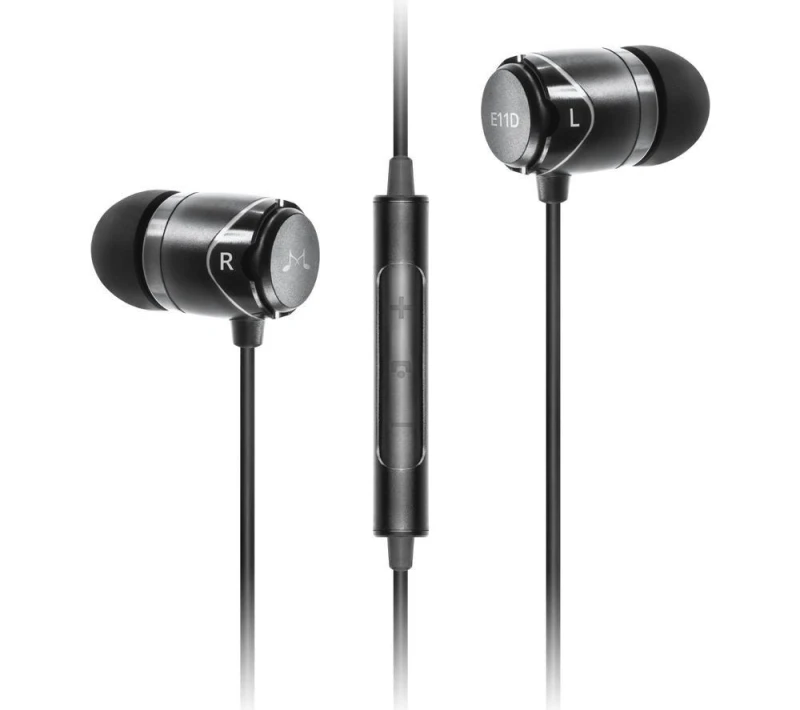 Image of SOUNDMAGIC E11D Earphones - Black 6949379002090