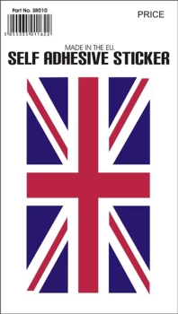 Image of Outdoor Grade Vinyl Sticker - Medium - Union Jack- CASTLE PROMOTIONS- V11