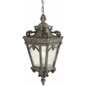 Image of Loops - Outdoor IP44 3 Bulb Chain Lantern Light Londonderry LED E14 60W