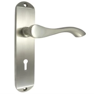 Image of Select Hardware 150mm Genoa Lock - Satin Chrome