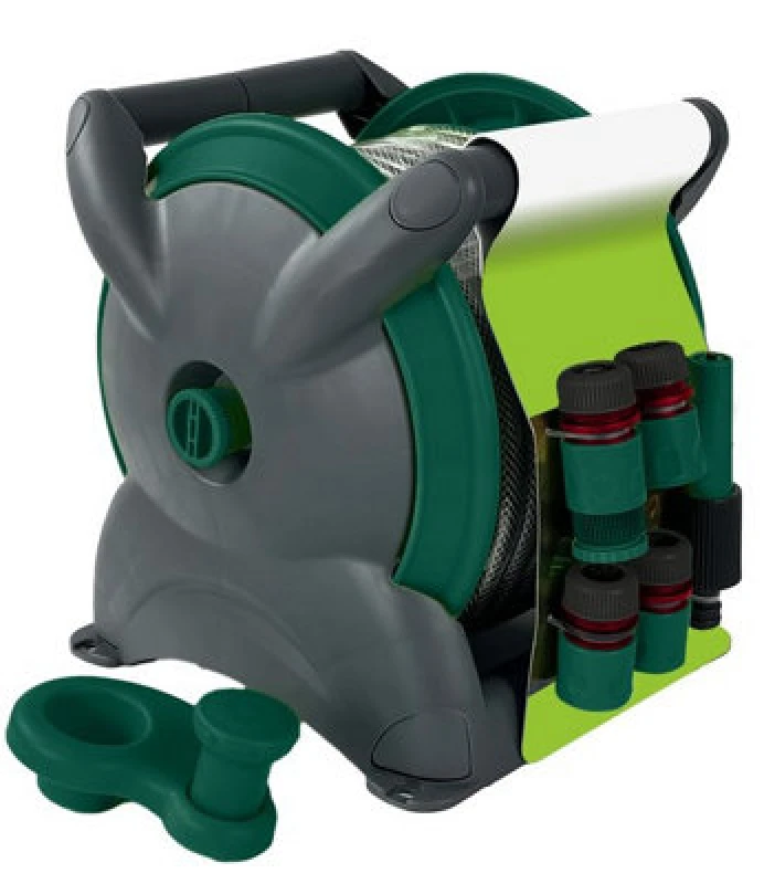 Image of Generic Dekton Hose Reel Cart 20M With Nozzle Kit, Dtg6060