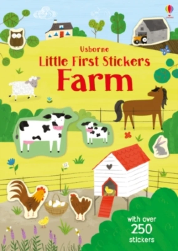 Image of Jessica Greenwell Little First Stickers Farm Book Multi unisex