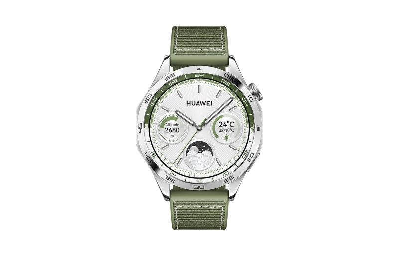 Image of Huawei WATCH GT4 46MM Green Woven Strap