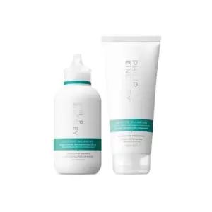Image of Philip Kingsley Moisture Balancing Shampoo 250ml & Conditioner 200ml Duo
