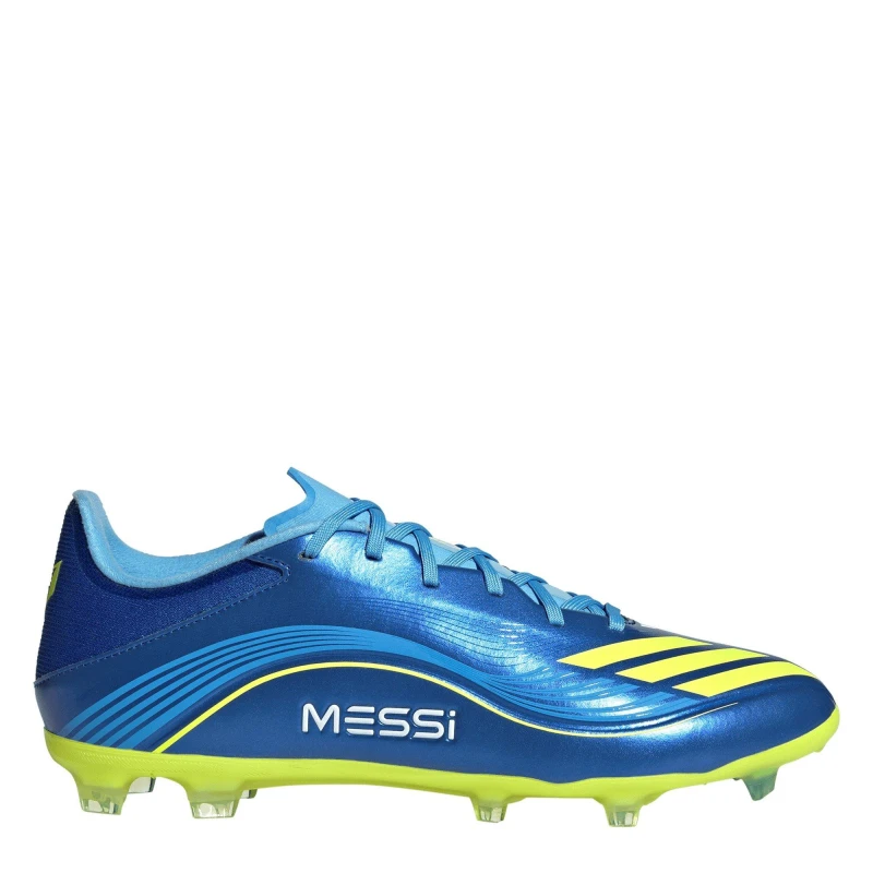 Image of Adidas Football boots adidas F50 Messi League FG/AG Bleu Unisex 43 1/3 JP7447