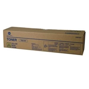 Image of Konica Minolta TN314Y Yellow Laser Toner Ink Cartridge